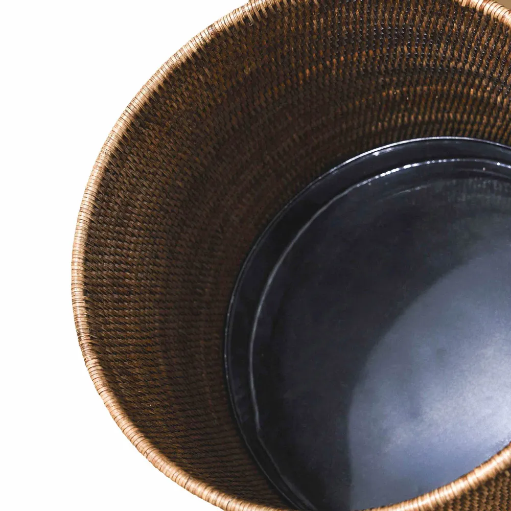 Range-tout - Jardinière en rotin de taille moyenne - KING ZOO