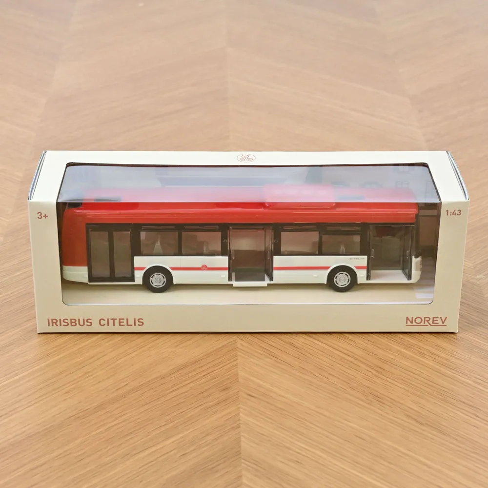 Toys - Red Irisbus Plastigam 1/43 - NOREV