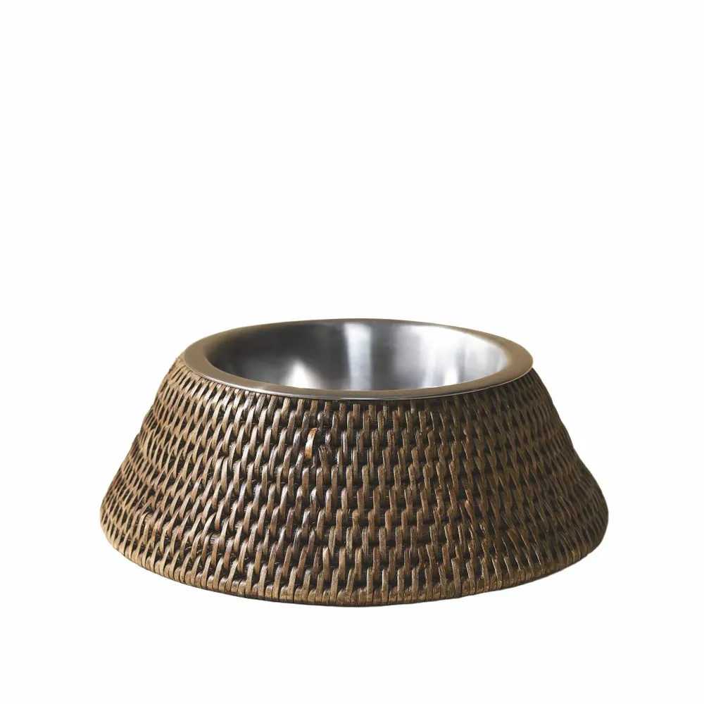 Objets de décoration - Bol en rotin pour animaux de compagnie - KING ZOO