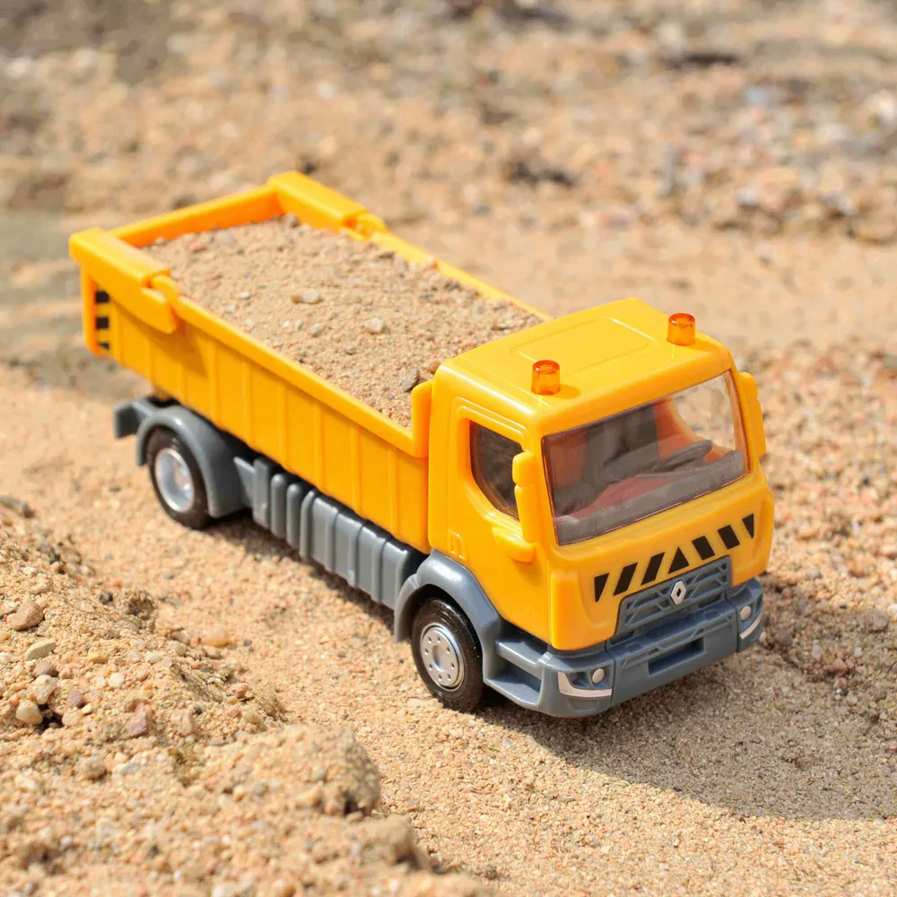 Jouets enfants - Camion benne Renault Truck D Plastigam 1/43 - NOREV