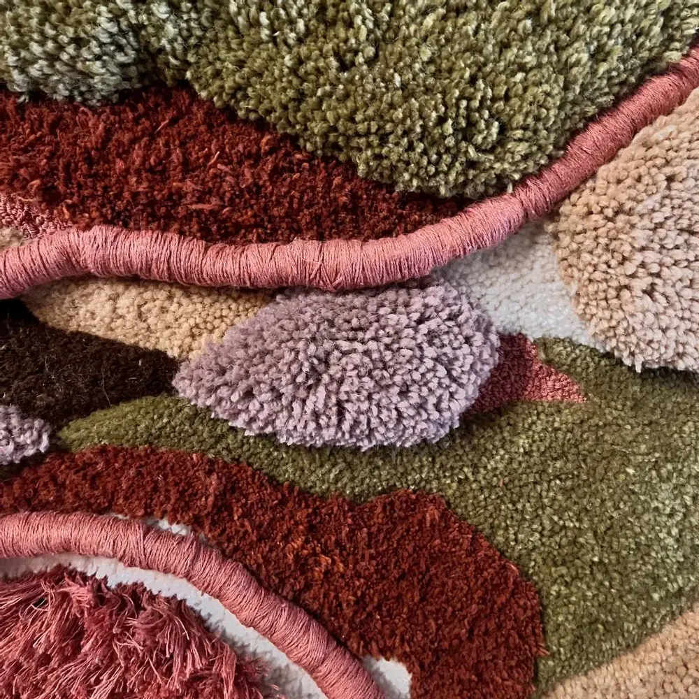 Tapestries - Wall Decor Tapestry, Wool and Cotton, TERRA3 - ATELIER SAGRADO