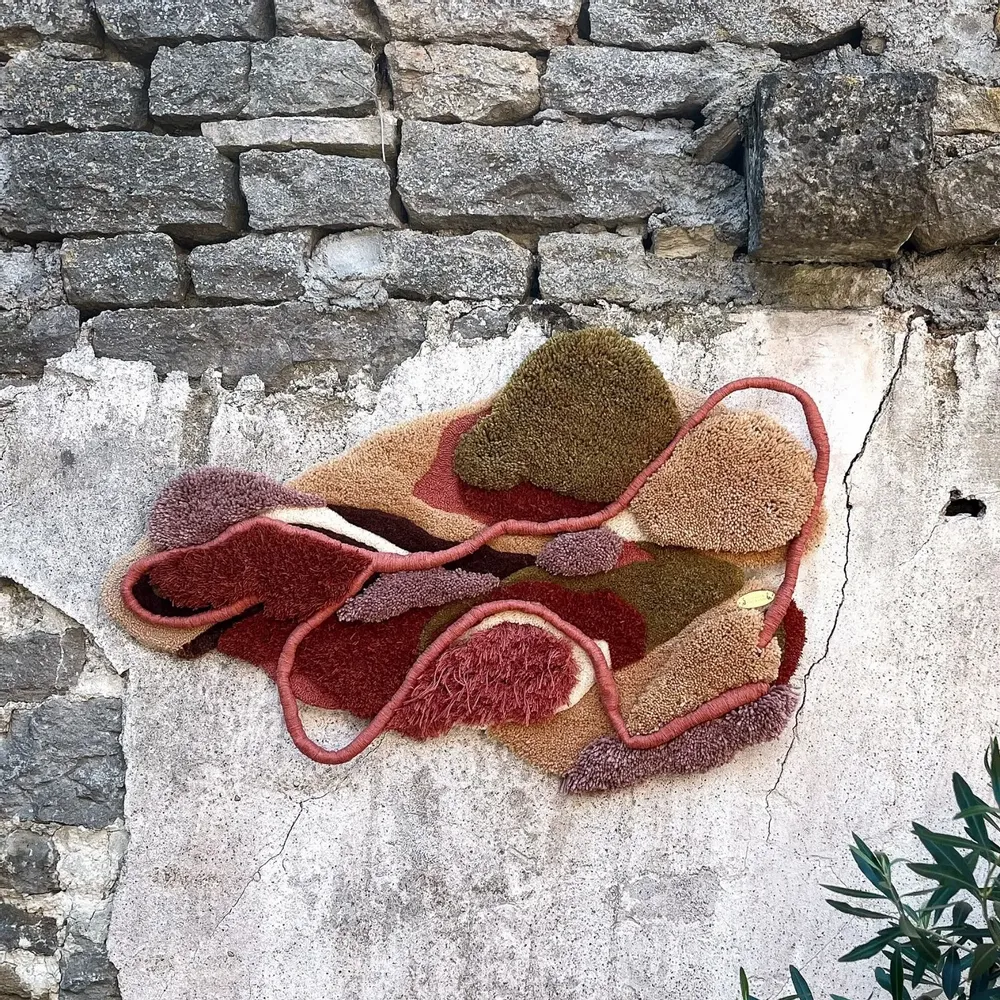 Tapestries - Wall Decor Tapestry, Wool and Cotton, TERRA3 - ATELIER SAGRADO