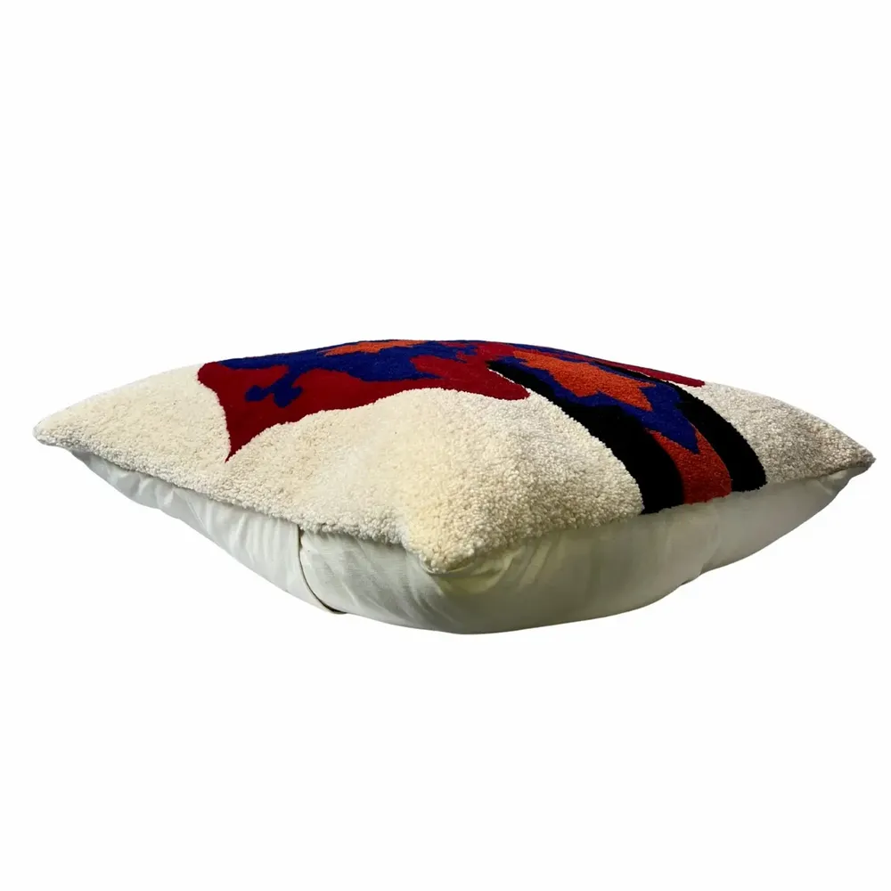 Fabric cushions - Floor cushion ottoman, wool, 1966 LE MASQUE. - ATELIER SAGRADO