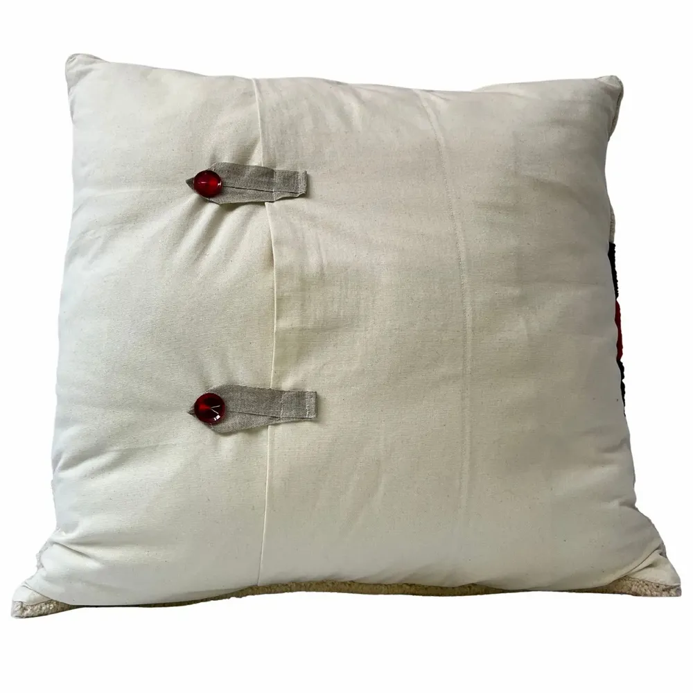 Fabric cushions - Floor cushion ottoman, wool, 1966 LE MASQUE. - ATELIER SAGRADO