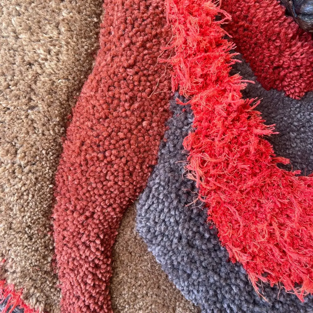 Tapestries - Wall Decor Tapestry, wool, silk and wood, EQUINOXE. - ATELIER SAGRADO