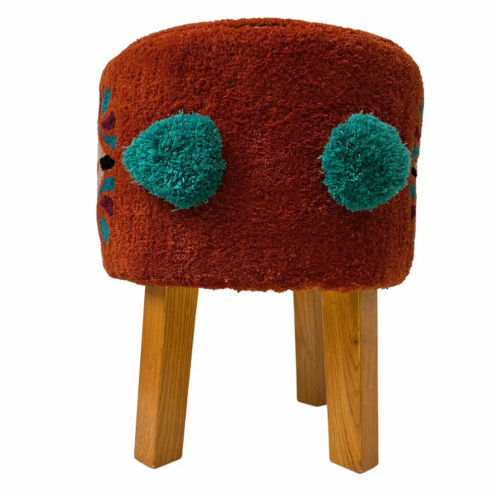 Design objects - End of sofa stool, wool, GALLIPOLI. - ATELIER SAGRADO