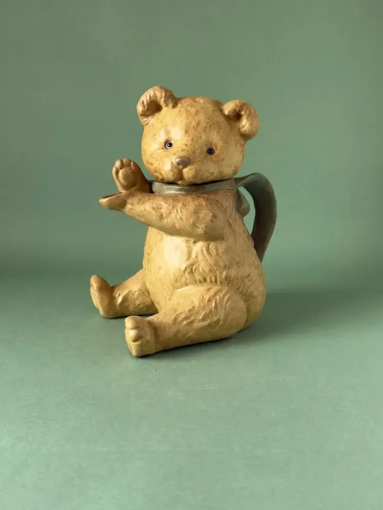 Tea and coffee accessories - Bear Teapot (P63) - カシワクラフト