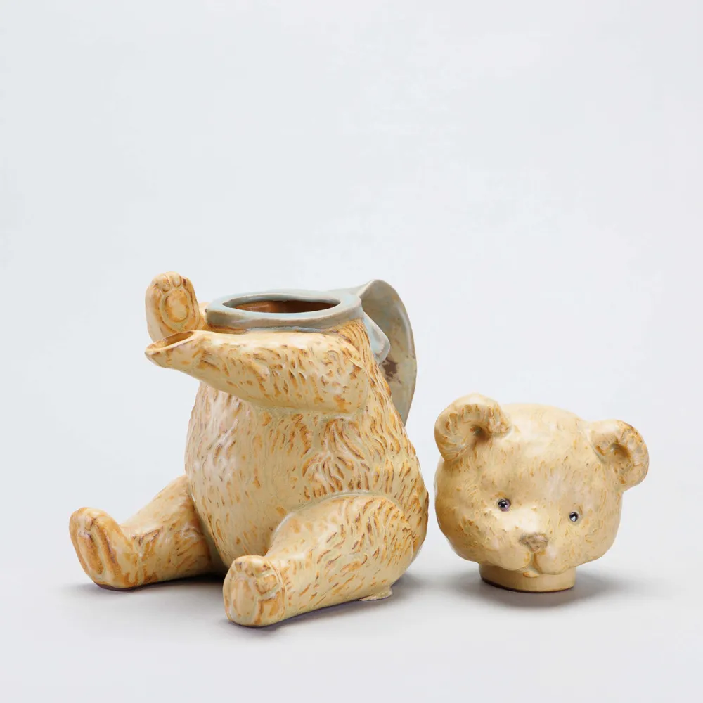Tea and coffee accessories - Bear Teapot (P63) - カシワクラフト