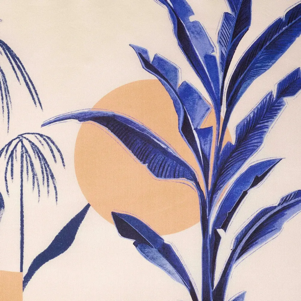 Foulards et écharpes - Blue Crocodile Scarf | 90x90 cm - ELCIELA