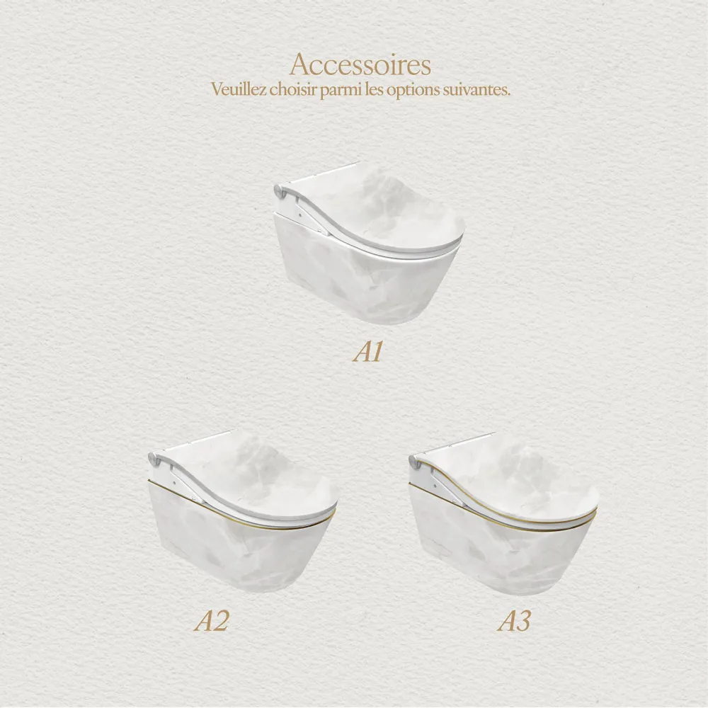 Céramique - Marbre Emotion Royale Series (M06,M08,M09,M10) – Toilet - ARTOLETTA® MAISON COLLECTION