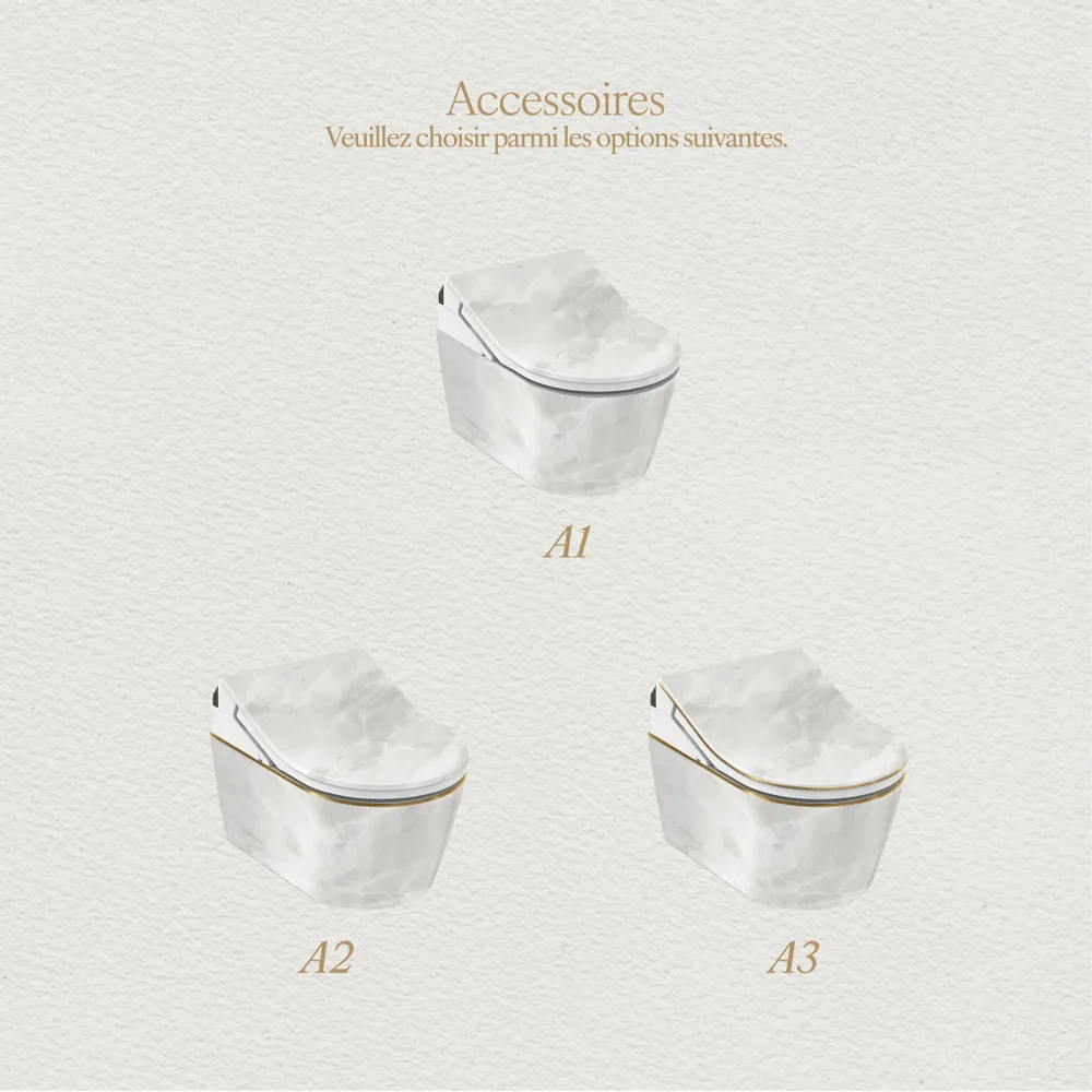 Céramique - Marbre Emotion Royale Series (M11,M12,M13,M14,M15) – Toilet - ARTOLETTA® MAISON COLLECTION