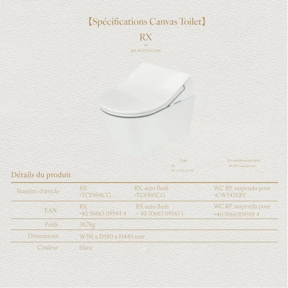Céramique - Marbre Emotion Royale Series (M11,M12,M13,M14,M15) – Toilet - ARTOLETTA® MAISON COLLECTION