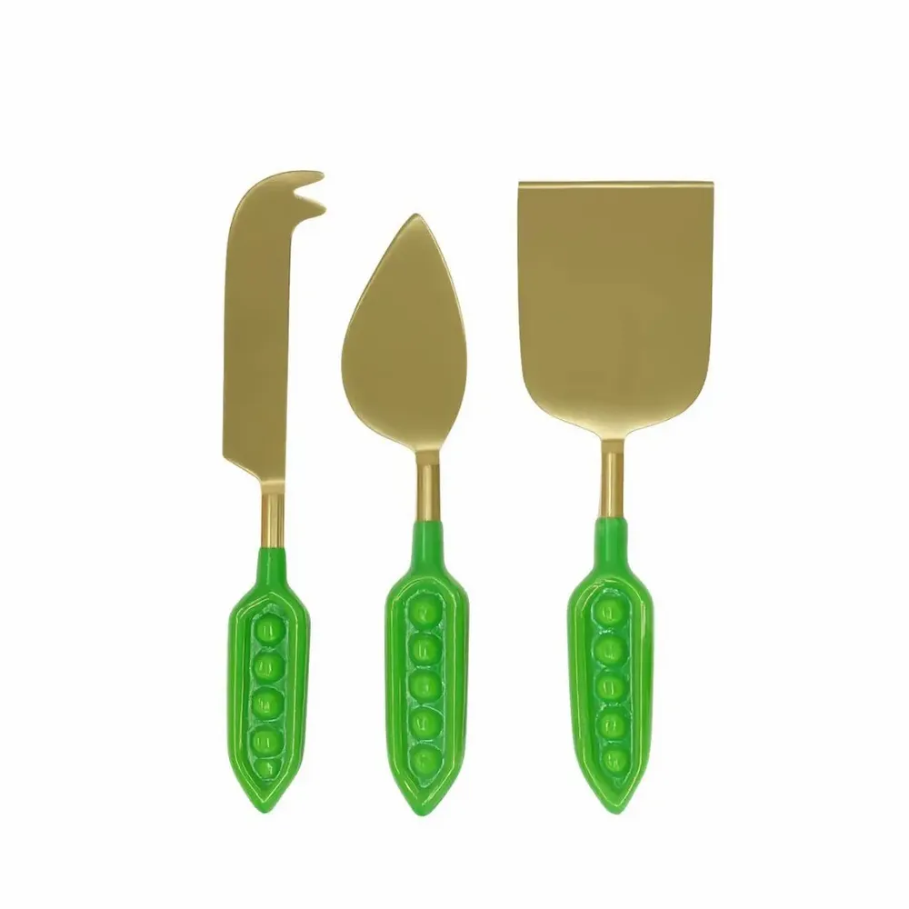 Knives - Cheese knife Set - Pea, Tomato - CASA AMAROSA