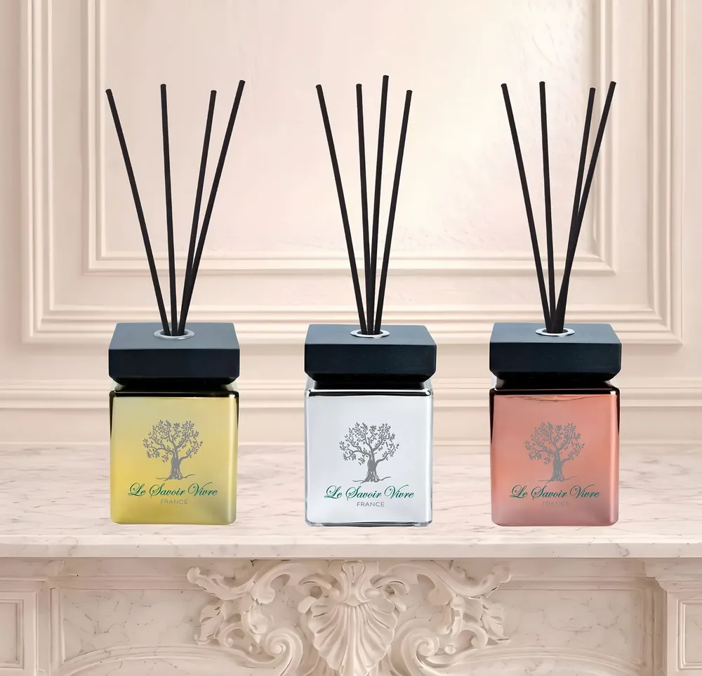 Cadeaux - Elite XL diffuseur . Silver  500 ML - LE SAVOIR VIVRE