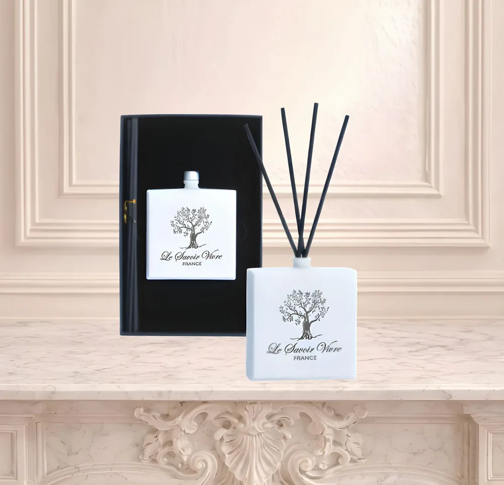 Cadeaux - Reed Didduser Flat . White   200 ml - LE SAVOIR VIVRE