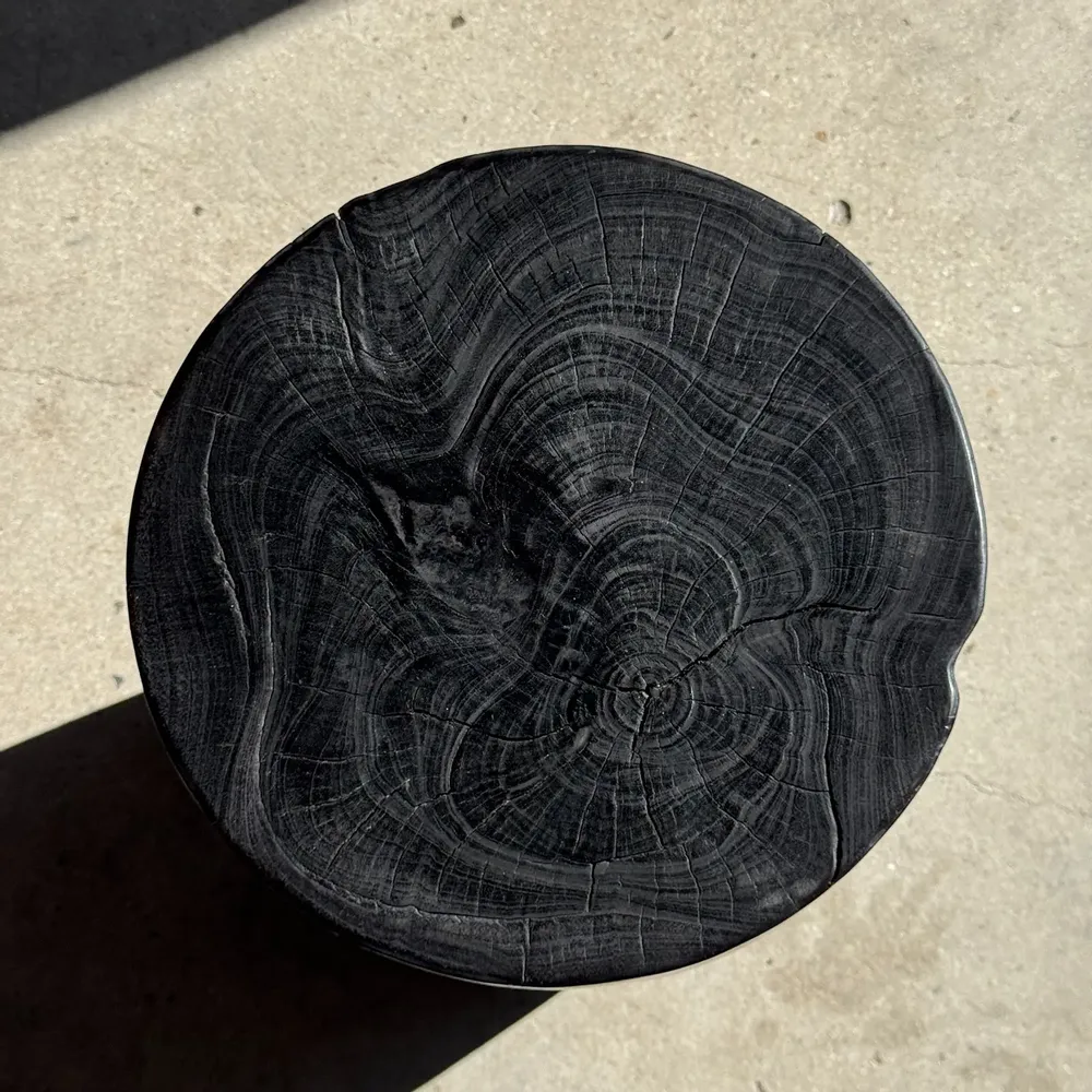 Coffee tables - Solid mango wood stool, side table, end table - OFFICE OBJETS