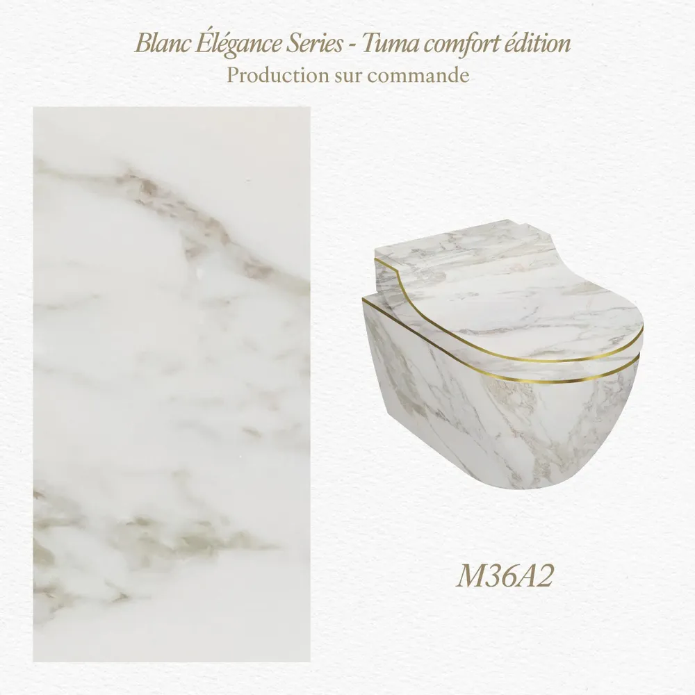Toilets - Blanc Series – Tuma Comfort Edition - ARTOLETTA® MAISON COLLECTION