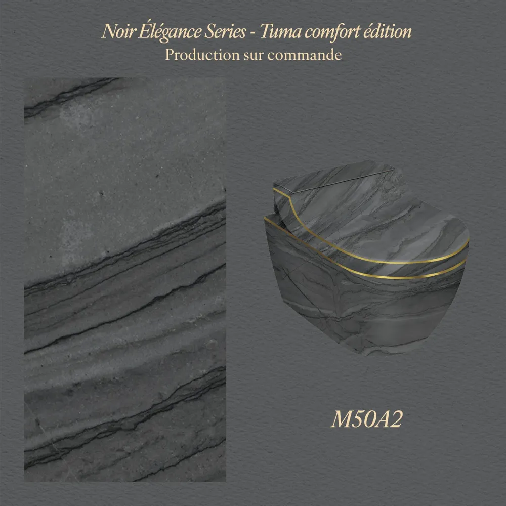 Toilets - Noir Series – Tuma Comfort Edition - ARTOLETTA® MAISON COLLECTION