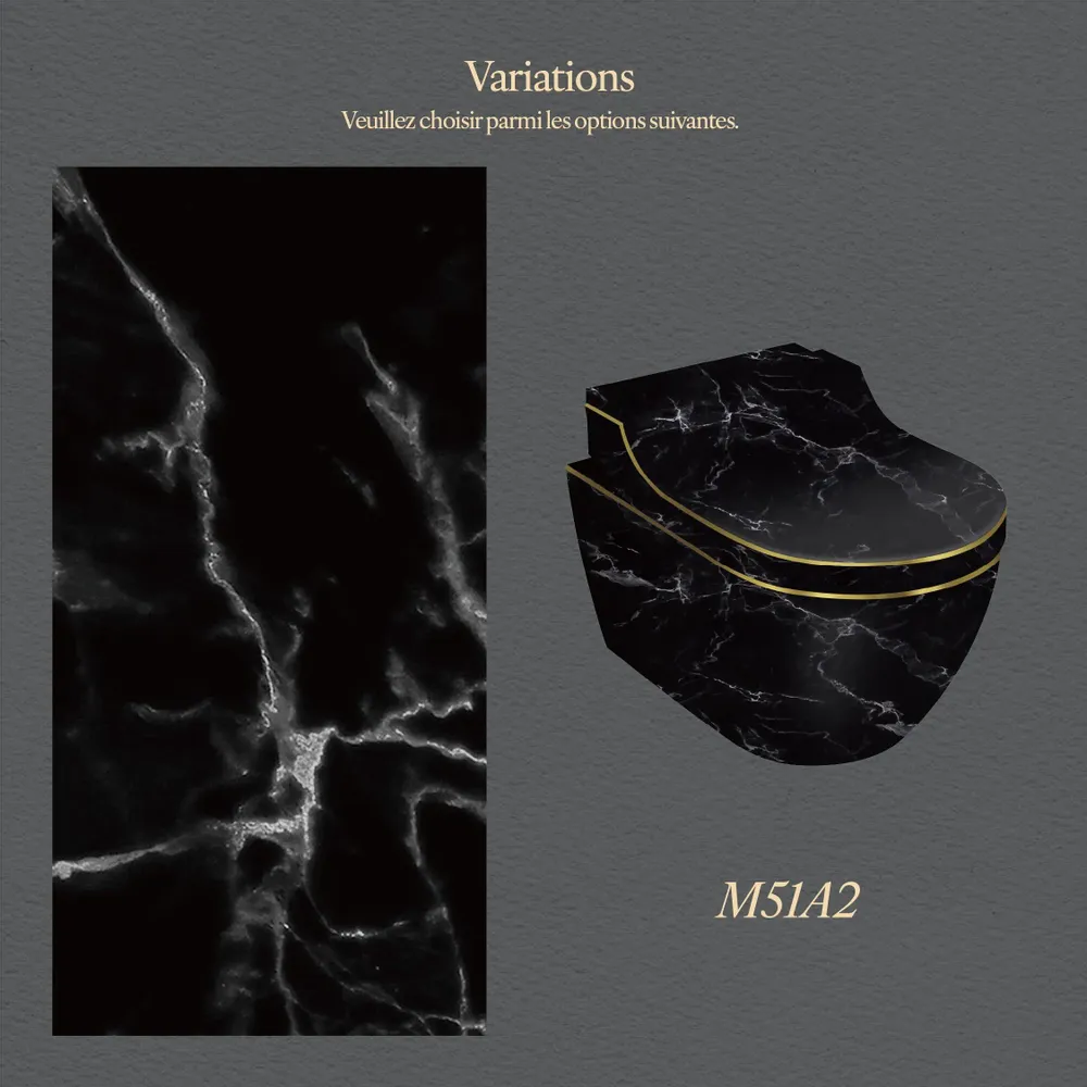 Toilets - Noir Series – Tuma Comfort Edition - ARTOLETTA® MAISON COLLECTION