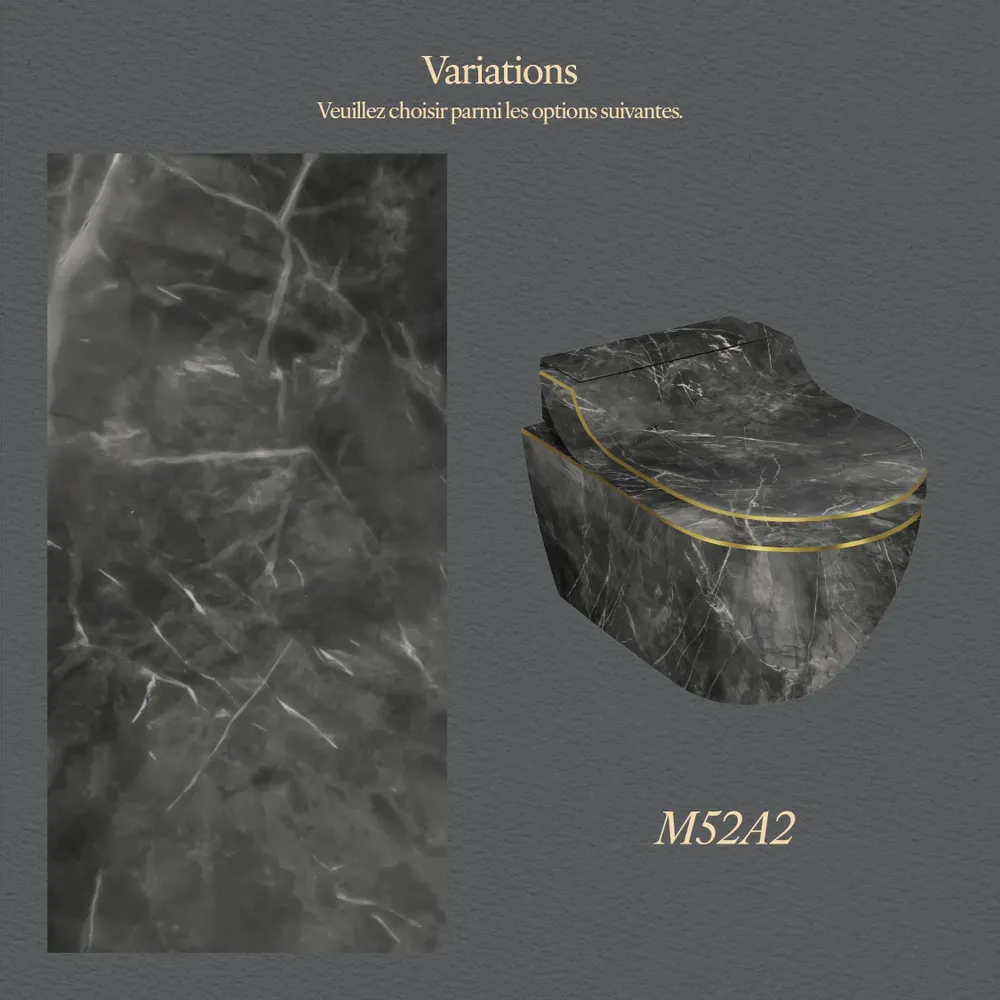 Toilets - Noir Series – Tuma Comfort Edition - ARTOLETTA® MAISON COLLECTION