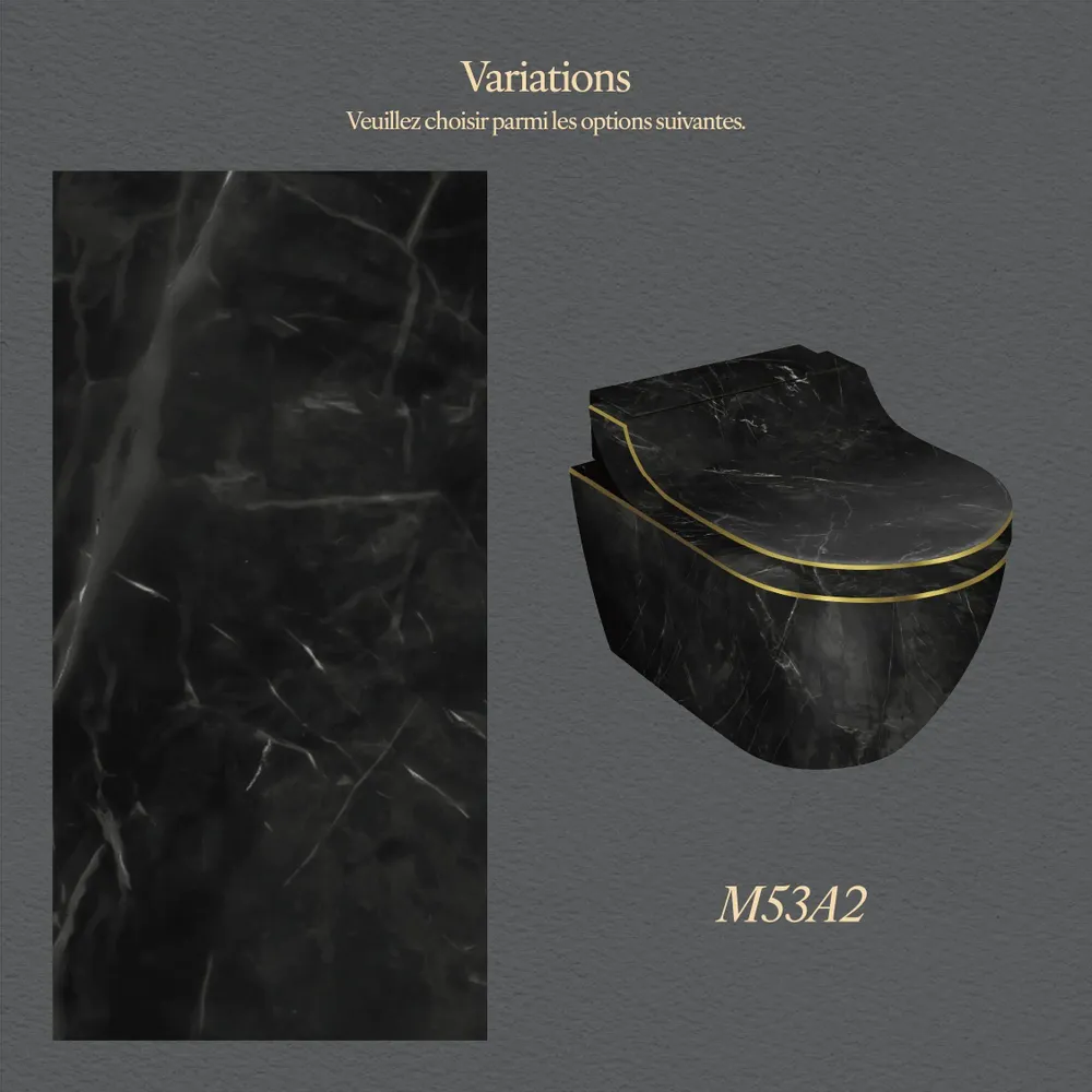 Toilets - Noir Series – Tuma Comfort Edition - ARTOLETTA® MAISON COLLECTION