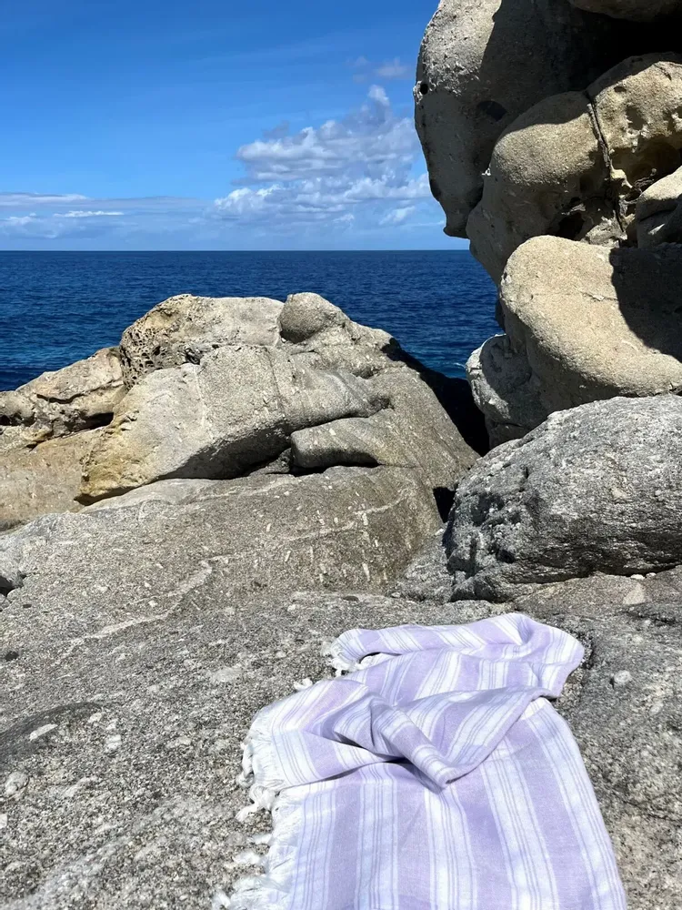 Piscines - fouta - pareo lilas - OTTOMANIA