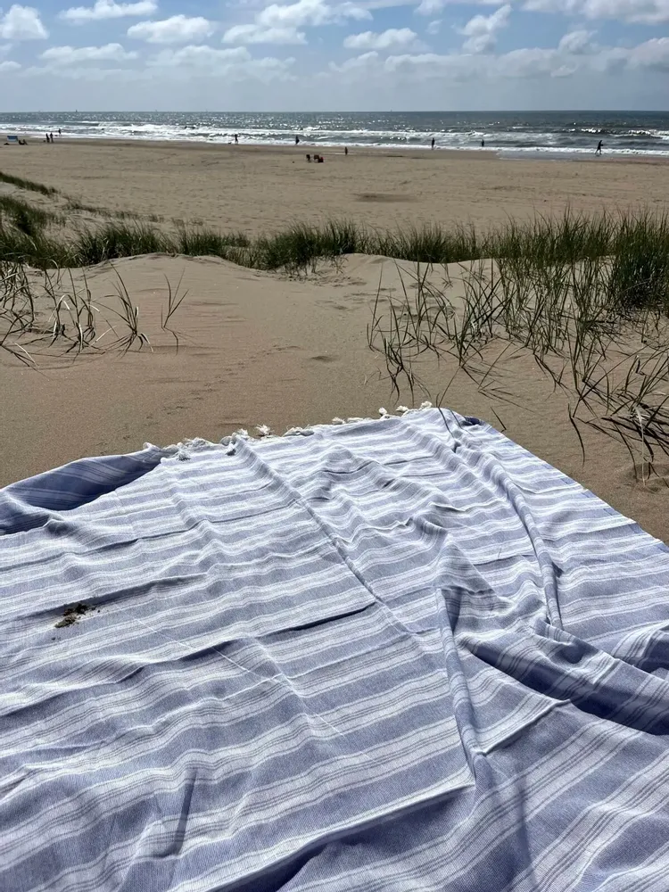 Pools - hammam towel - pareo cornflower blue - OTTOMANIA