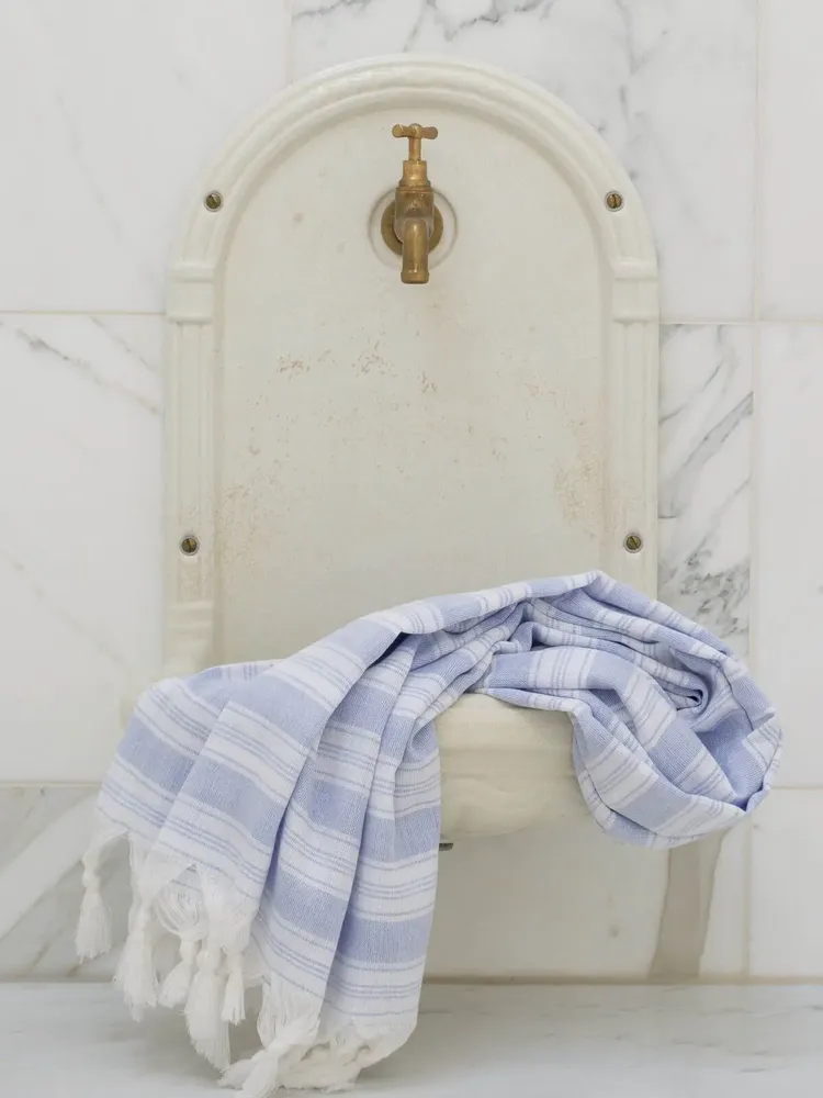 Pools - hammam towel - pareo lavender blue - OTTOMANIA