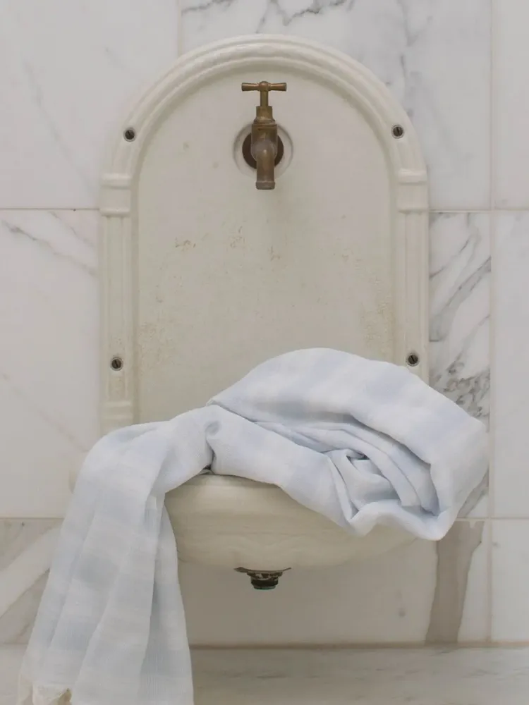 Pools - hammam towel - pareo light blue - OTTOMANIA