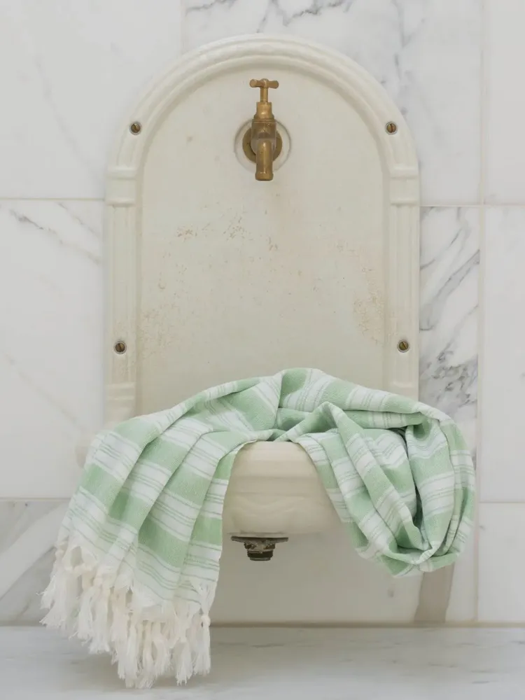 Pools - hammam towel - pareo pistachio - OTTOMANIA