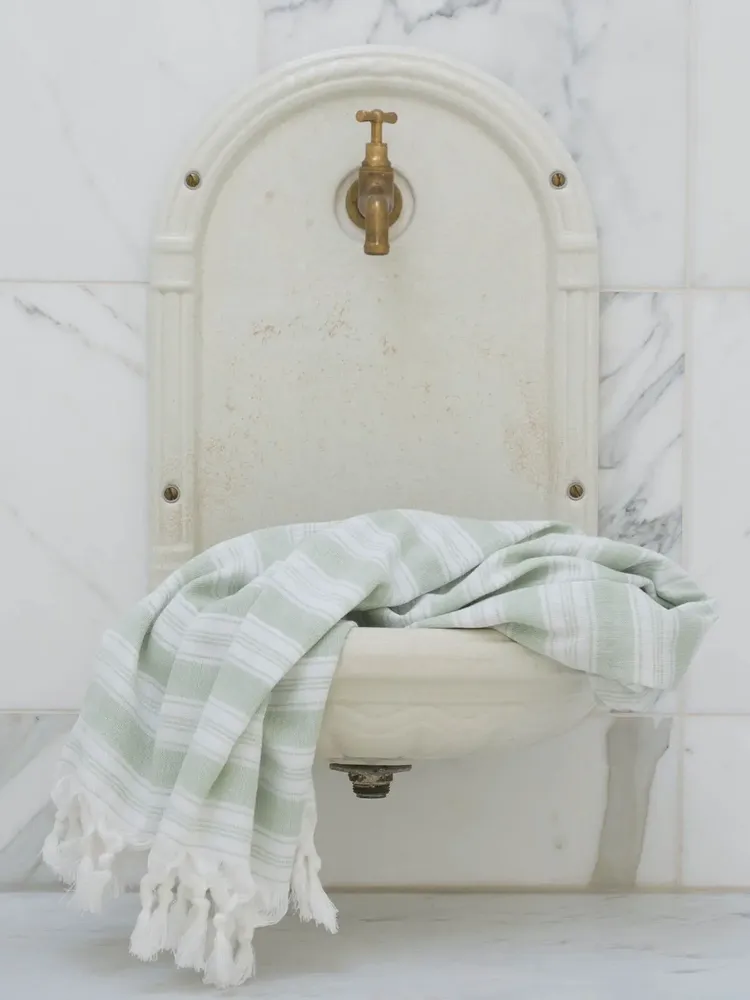 Pools - hammam towel - pareo sage - OTTOMANIA