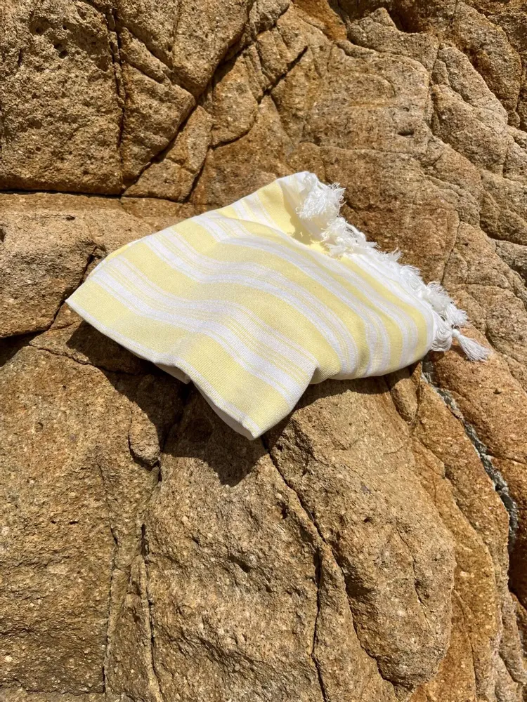 Pools - hammam towel - pareo yellow - OTTOMANIA