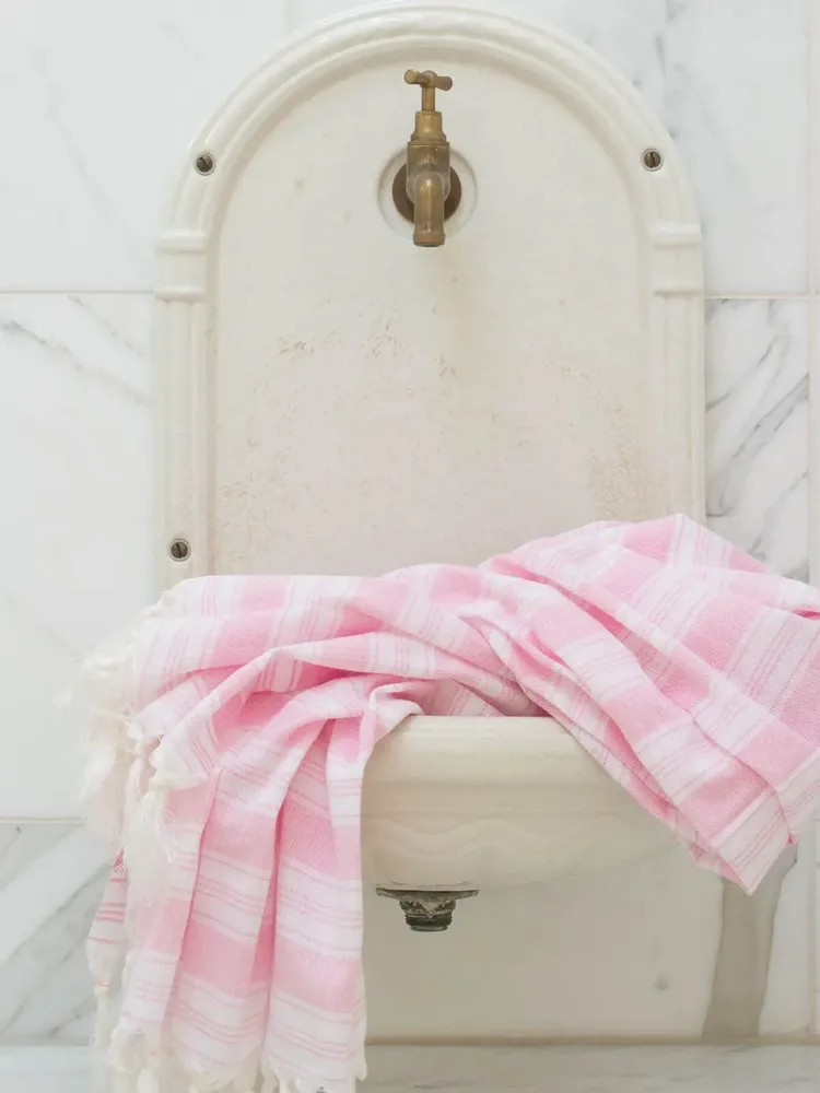 Pools - hammam towel - pareo sorbet pink - OTTOMANIA