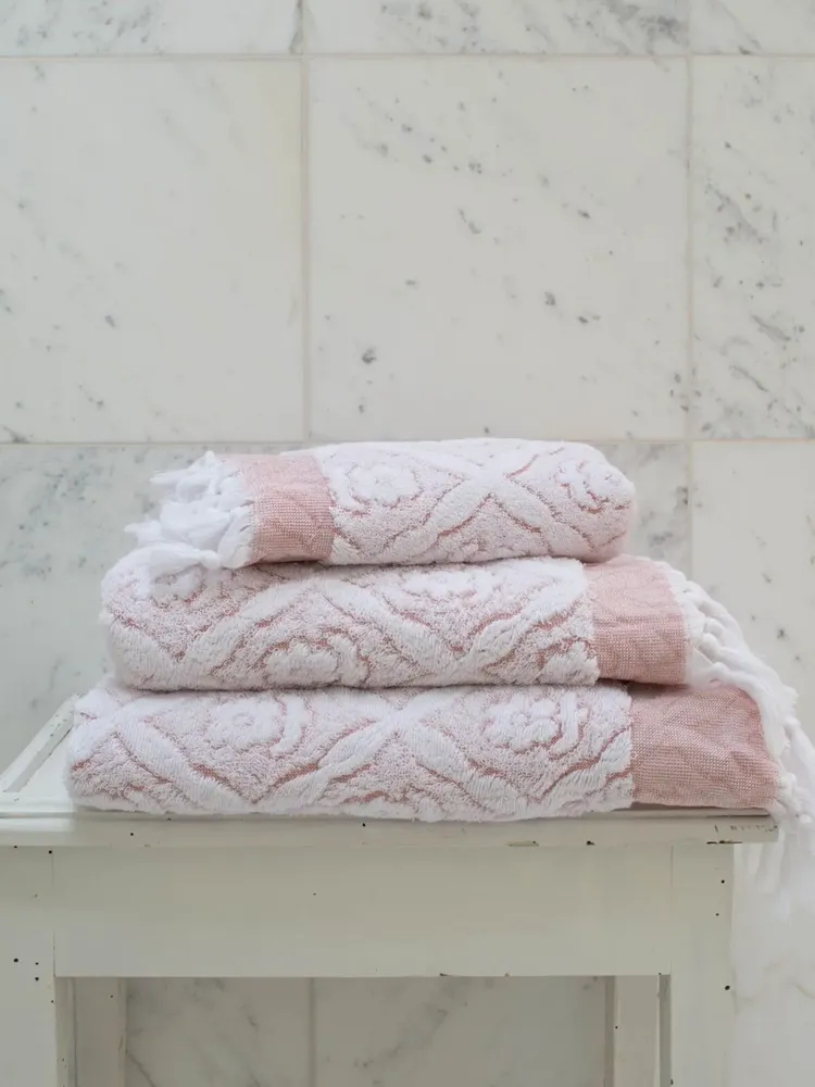 Chambres d'hôtels - serviette cuivre - OTTOMANIA