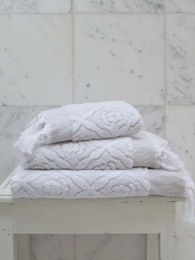 Hotel bedrooms - towel grey-beige - OTTOMANIA