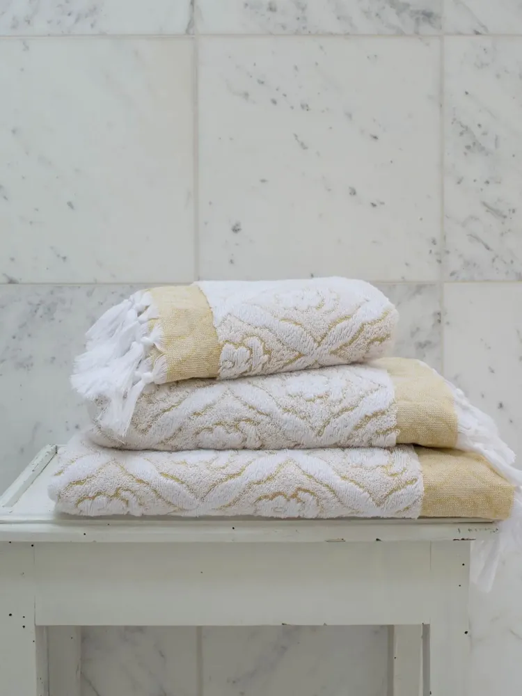 Hotel bedrooms - towel mustard - OTTOMANIA