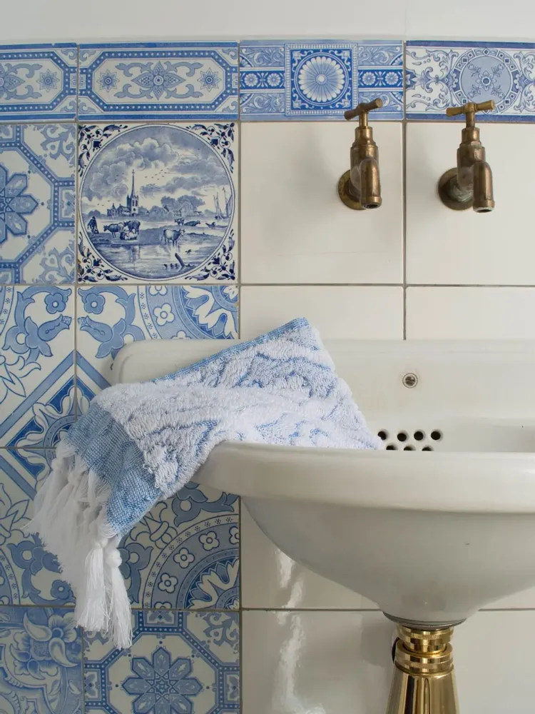 Hotel bedrooms - towel mediterranean blue - OTTOMANIA