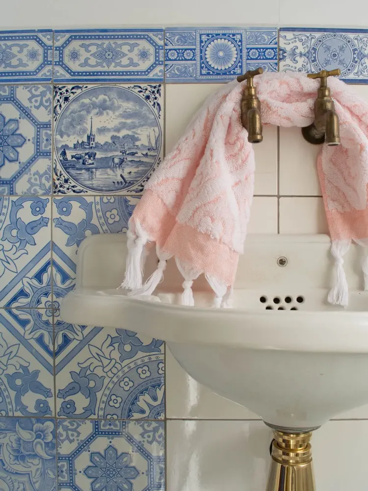 Chambres d'hôtels - serviette pêche - OTTOMANIA