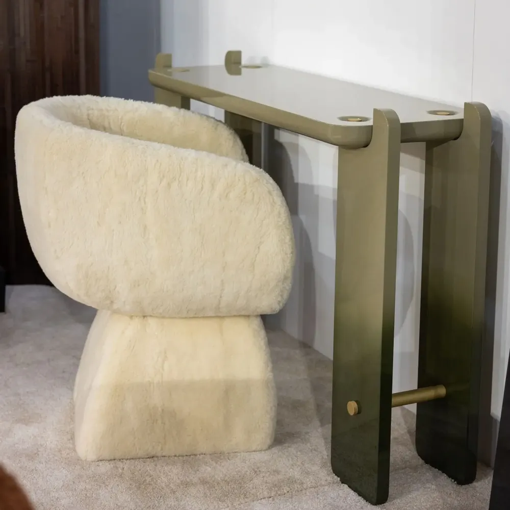 Chaises pour collectivités - Chaise Oscar en fourrure - DUISTT