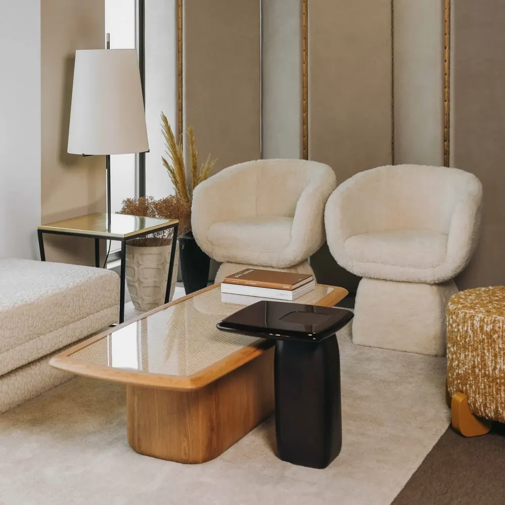 Chaises pour collectivités - Chaise Oscar en fourrure - DUISTT