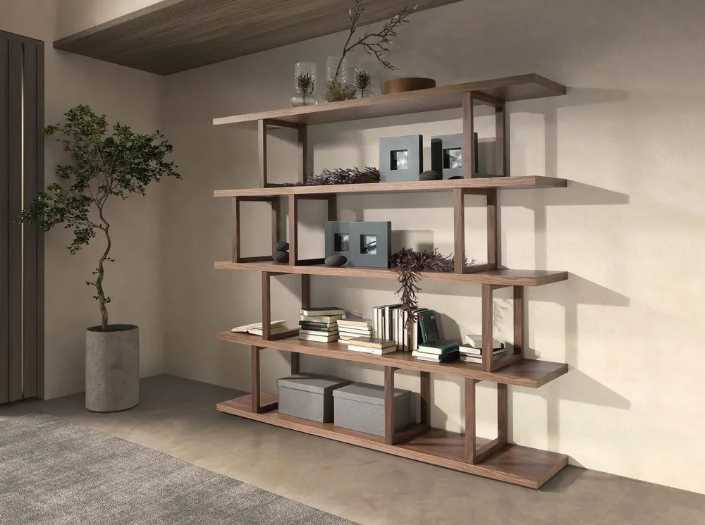 Etagères - Étagère rectangulaire en noyer - ANGEL CERDÁ