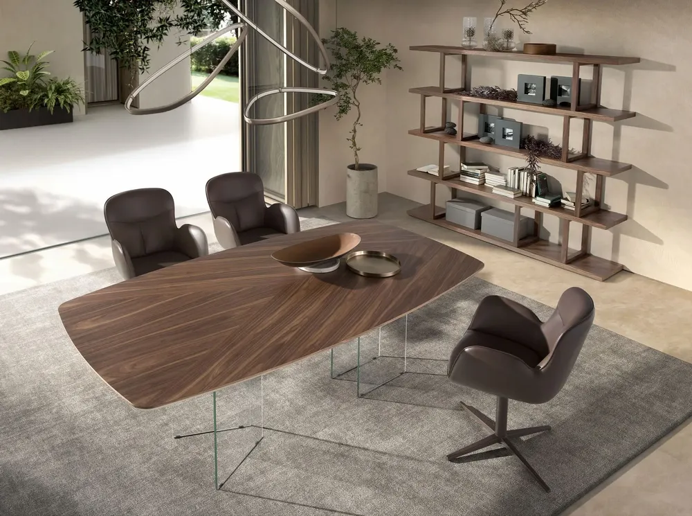 Etagères - Étagère rectangulaire en noyer - ANGEL CERDÁ