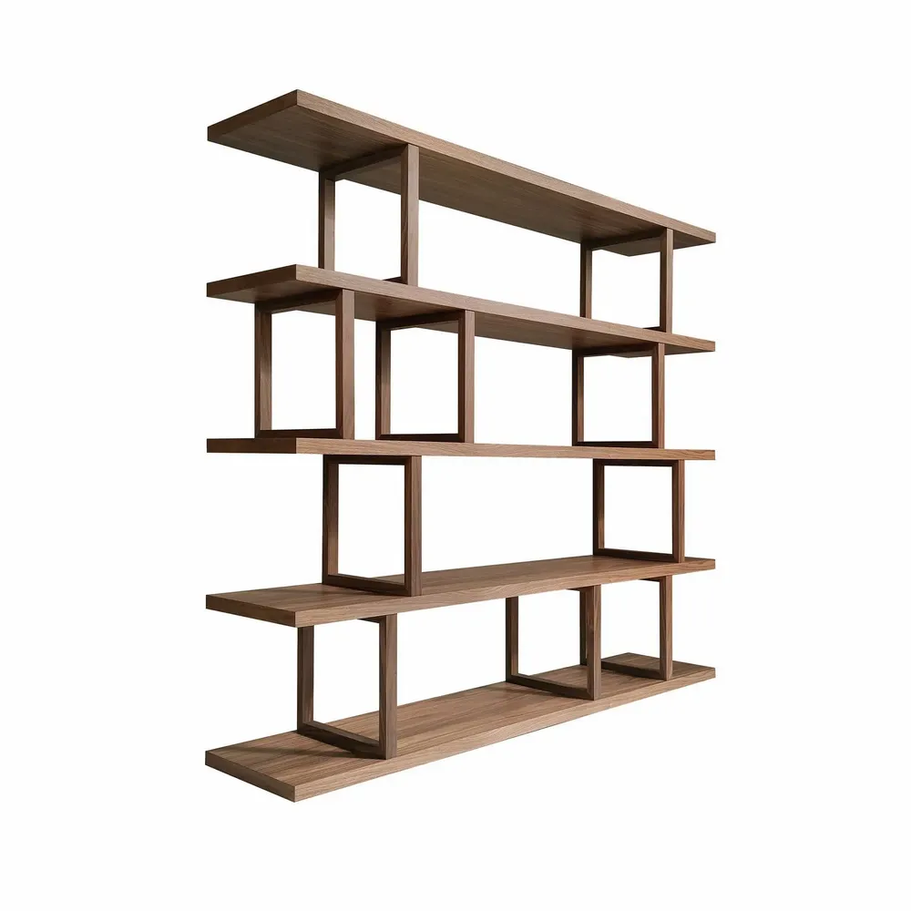 Etagères - Étagère rectangulaire en noyer - ANGEL CERDÁ