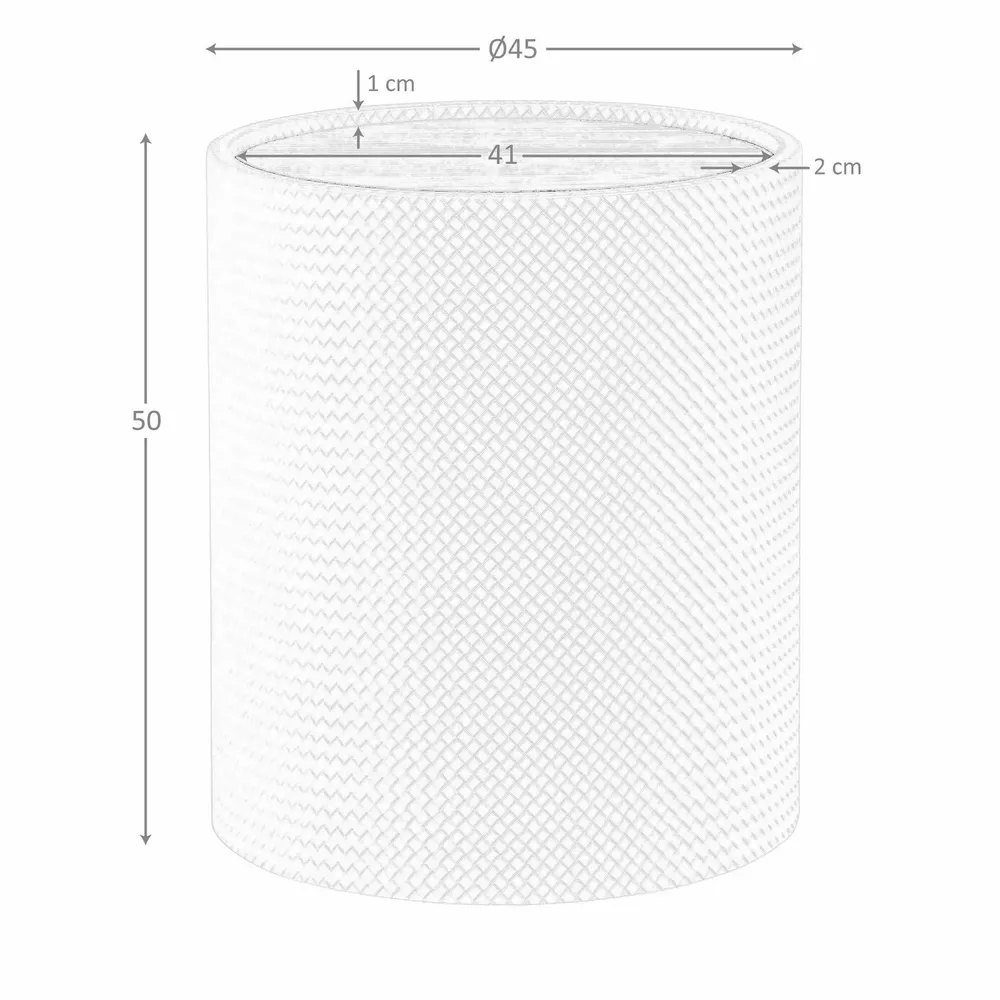 Tables basses - Table d’appoint ronde en noyer, noyer et bois rembourré en similicuir couleur sable - ANGEL CERDÁ