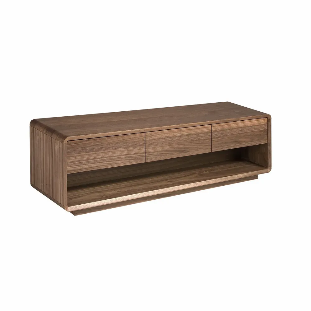 TV stands - Walnut TV unit - ANGEL CERDÁ
