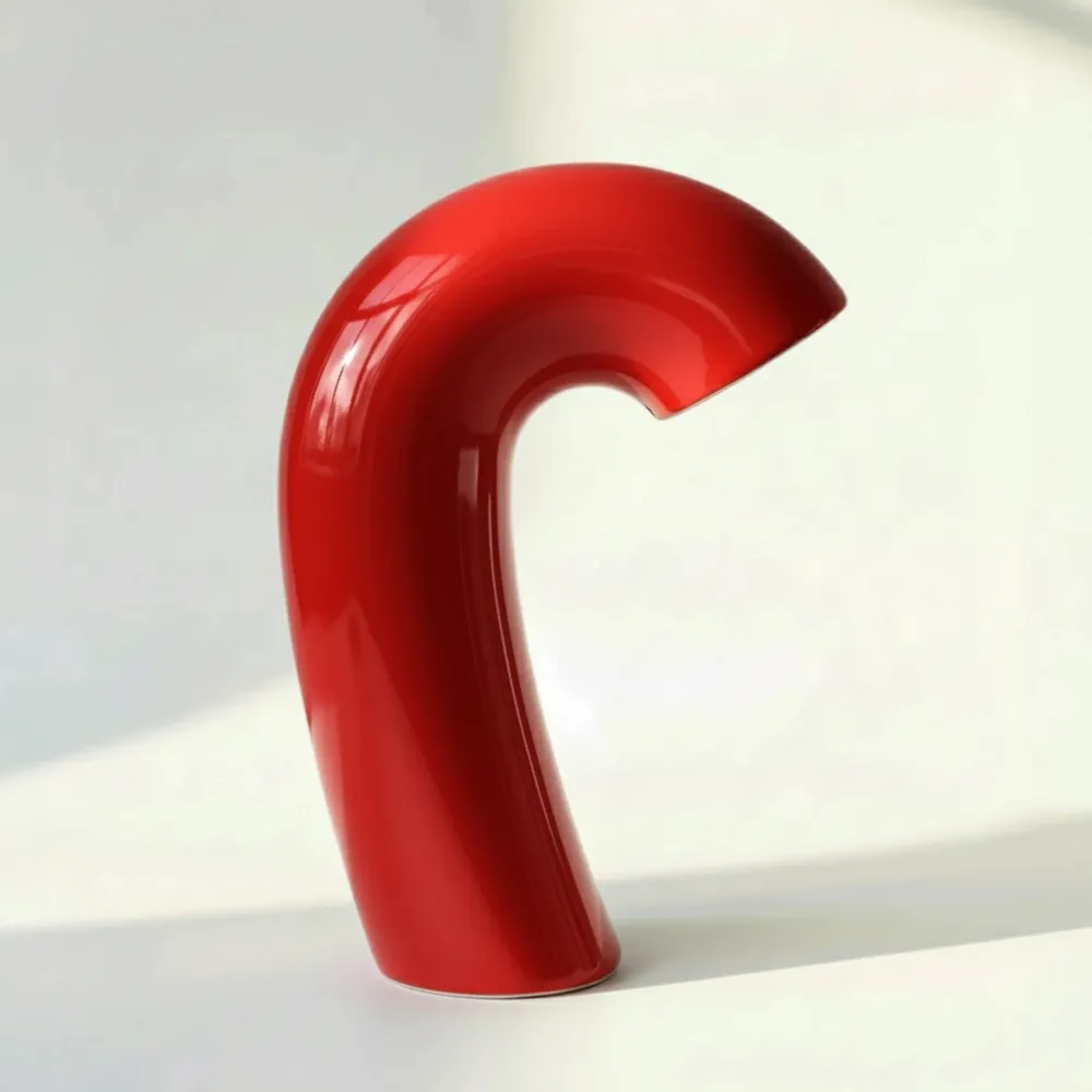 Vases - Vase VITA – Rouge Poppy - BIBAH