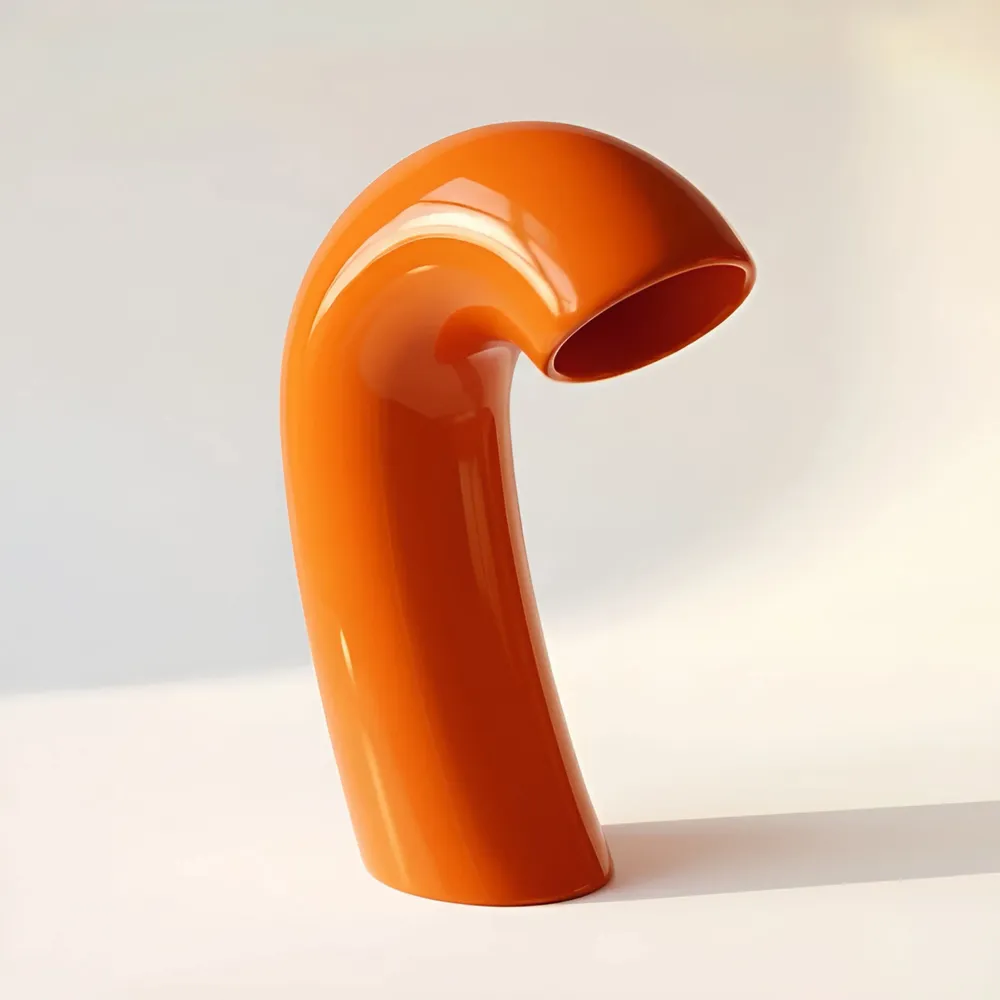 Vases - Vase VITA – Orange Micha - BIBAH