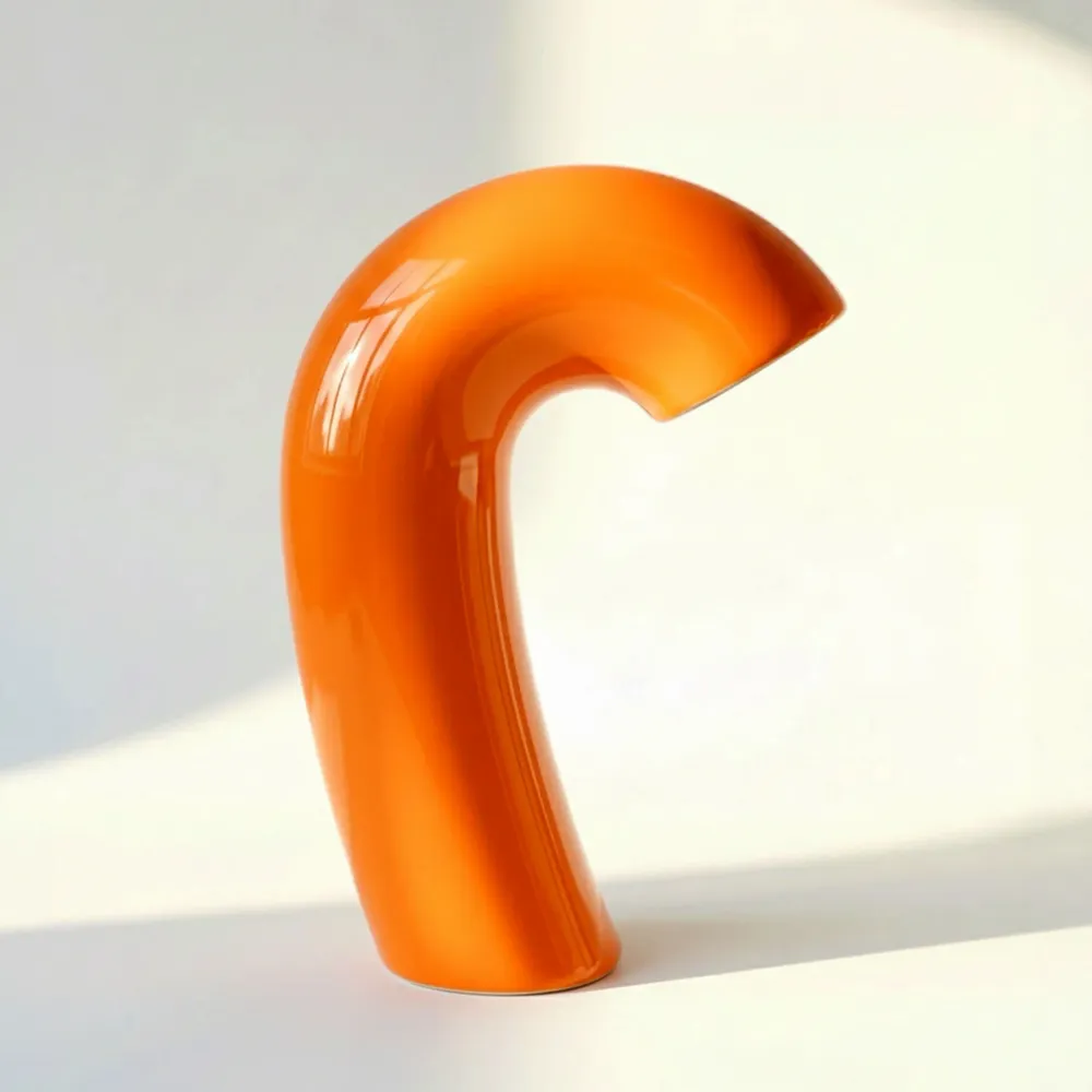 Vases - Vase VITA – Orange Micha - BIBAH