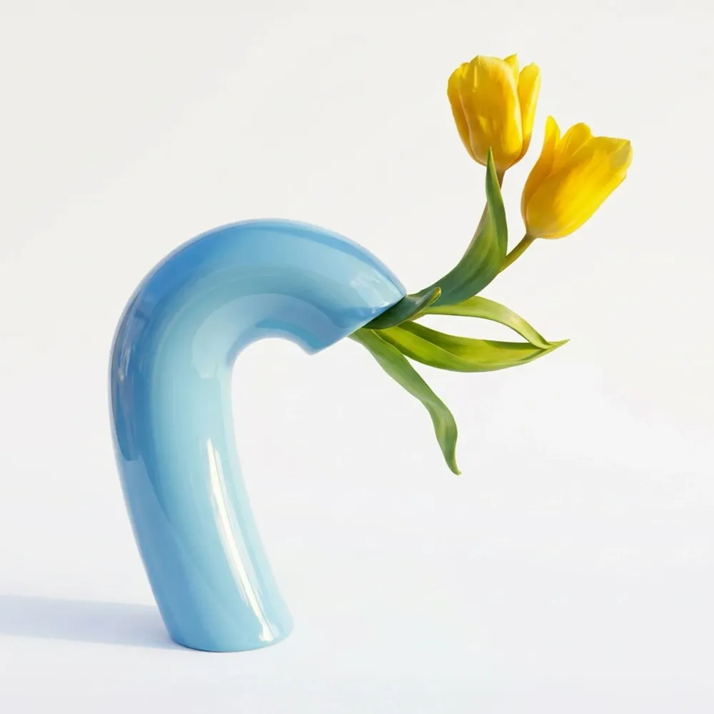 Vases - Vase VITA – Bleu Ciel - BIBAH