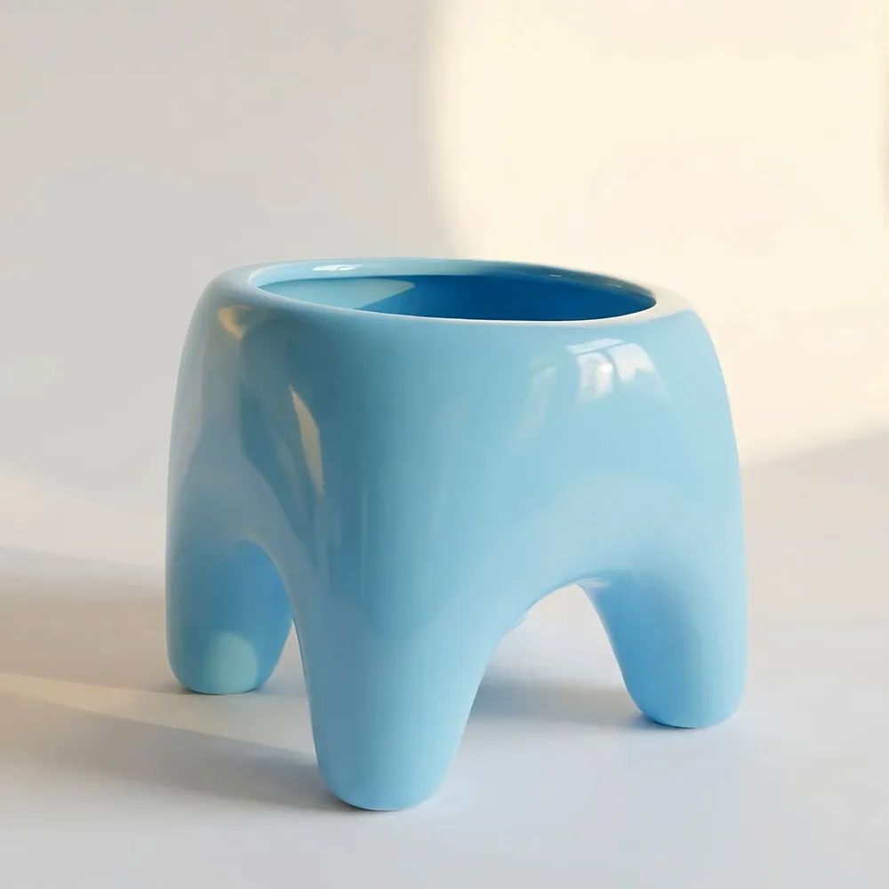 Pots de fleurs - Cache-pot BUDDY – Bleu Ciel - BIBAH